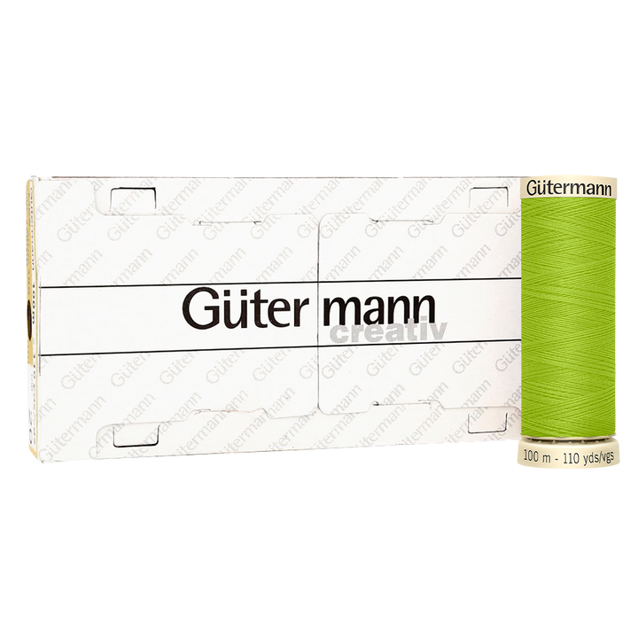 Colores Verdes del Col. 710 al 794 - Hilo Gütermann Coselotodo de 100m caja con 6 carretes