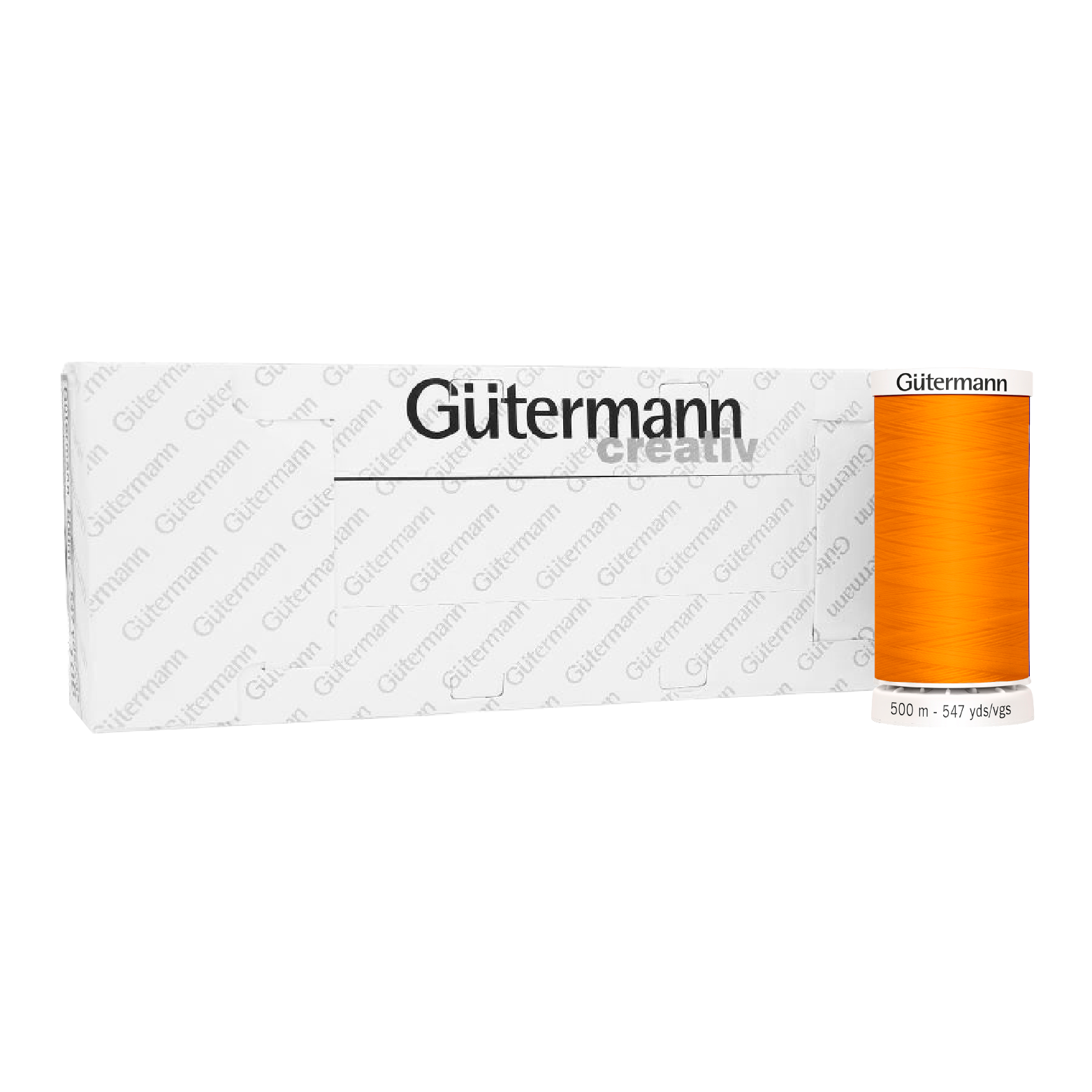 Hilo Gütermann para Bordar de 500m caja con 5 carretes de un color