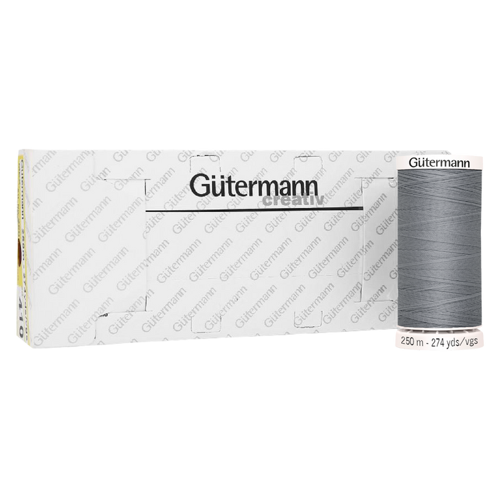 Hilo Gütermann Coselotodo Col. 102 de 250m caja con 5 carretes