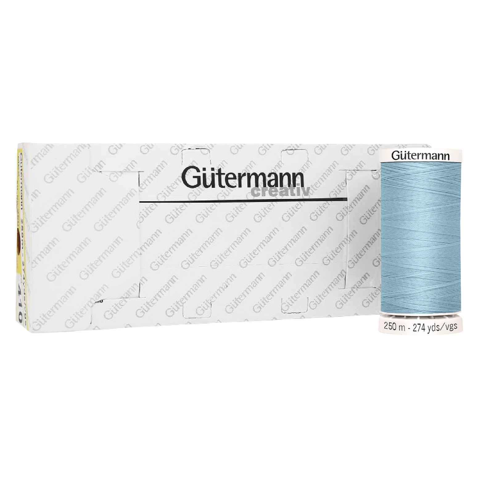 Hilo Gütermann Coselotodo Col. 207 de 250m caja con 5 carretes