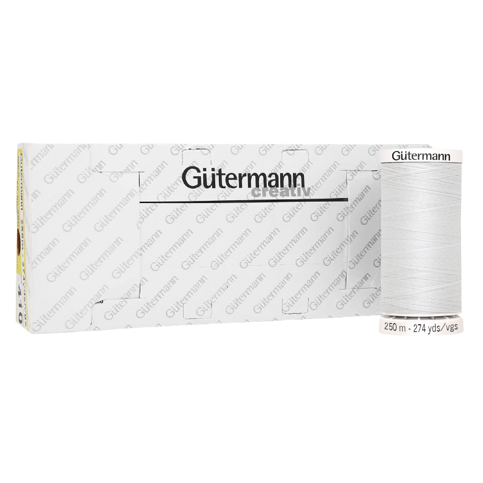 Hilo Gütermann Coselotodo Col. 021 de 250m caja con 5 carretes