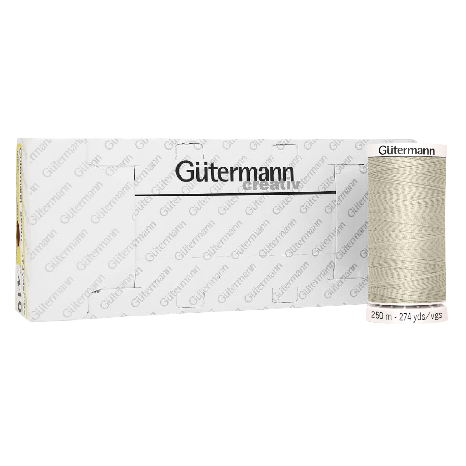 Hilo Gütermann Coselotodo Col. 022 de 250m caja con 5 carretes