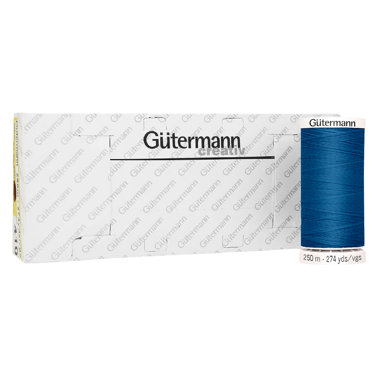 Hilo Gütermann Coselotodo Col. 230 de 250m caja con 5 carretes