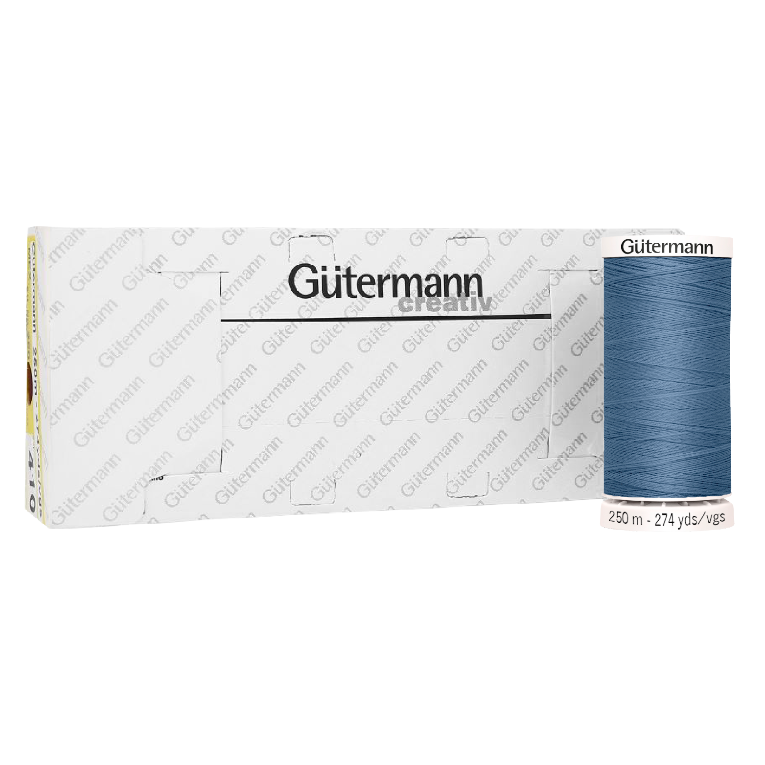 Hilo Gütermann Coselotodo Col. 233 de 250m caja con 5 carretes