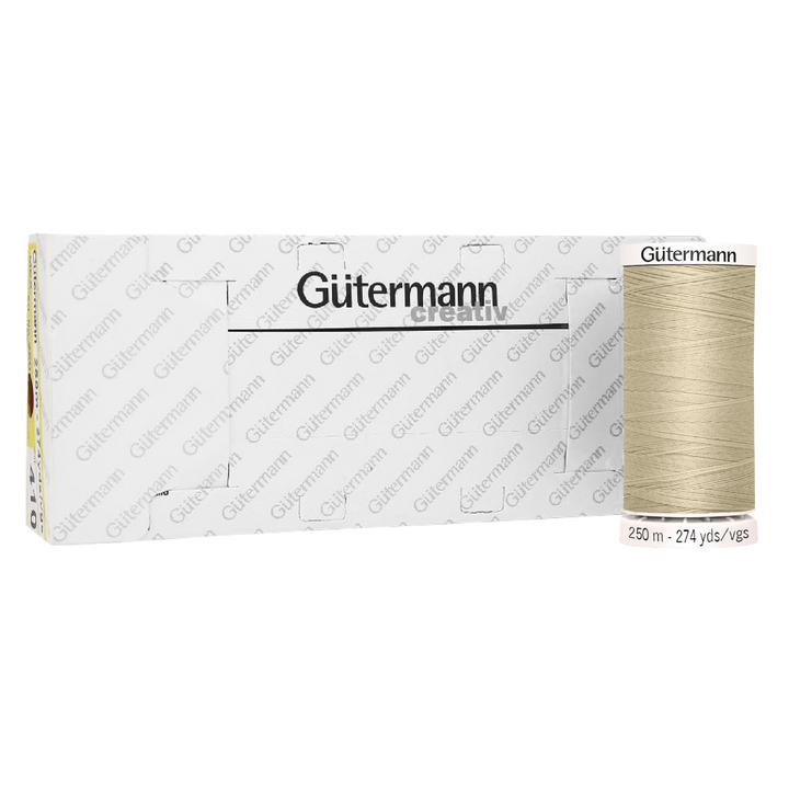 Hilo Gütermann Coselotodo Col. 030 de 250m caja con 5 carretes