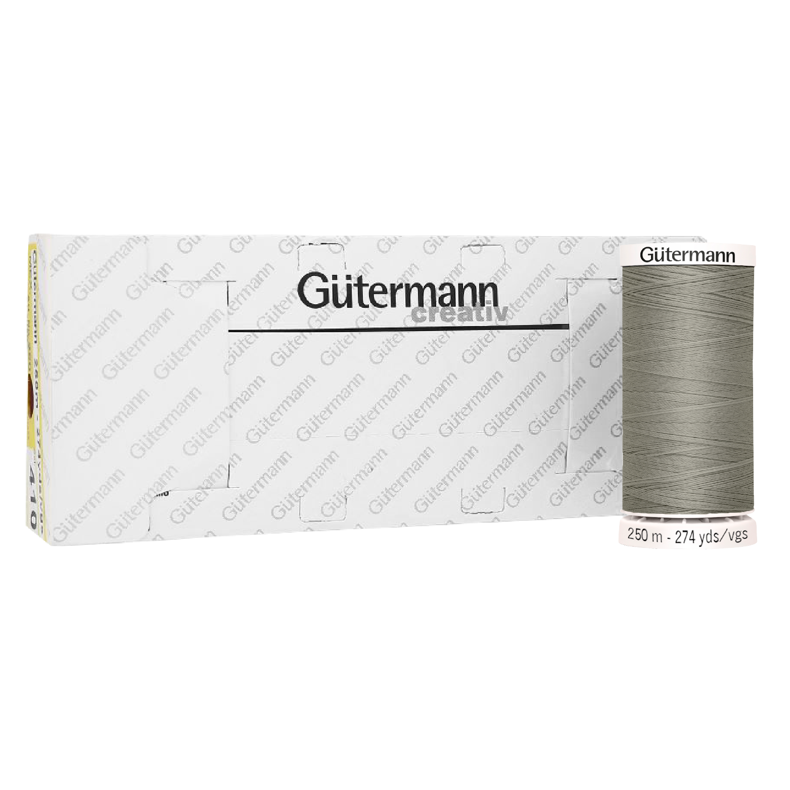 Hilo Gütermann Coselotodo Col. 517 de 250m caja con 5 carretes