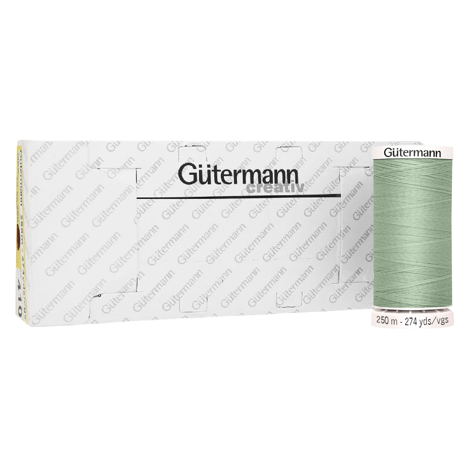 Hilo Gütermann Coselotodo Col. 521 de 250m caja con 5 carretes