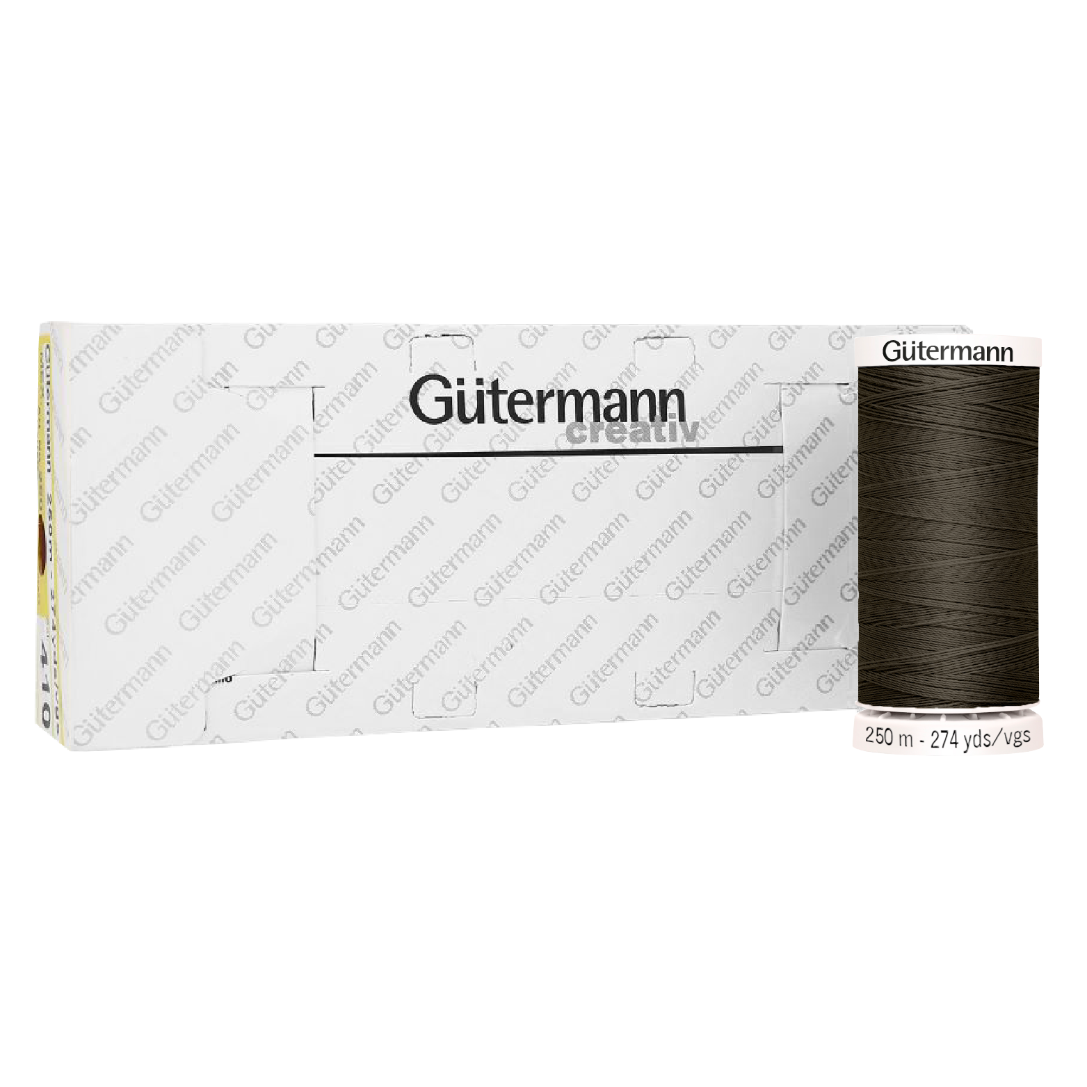 Hilo Gütermann Coselotodo Col. 593 de 250m caja con 5 carretes
