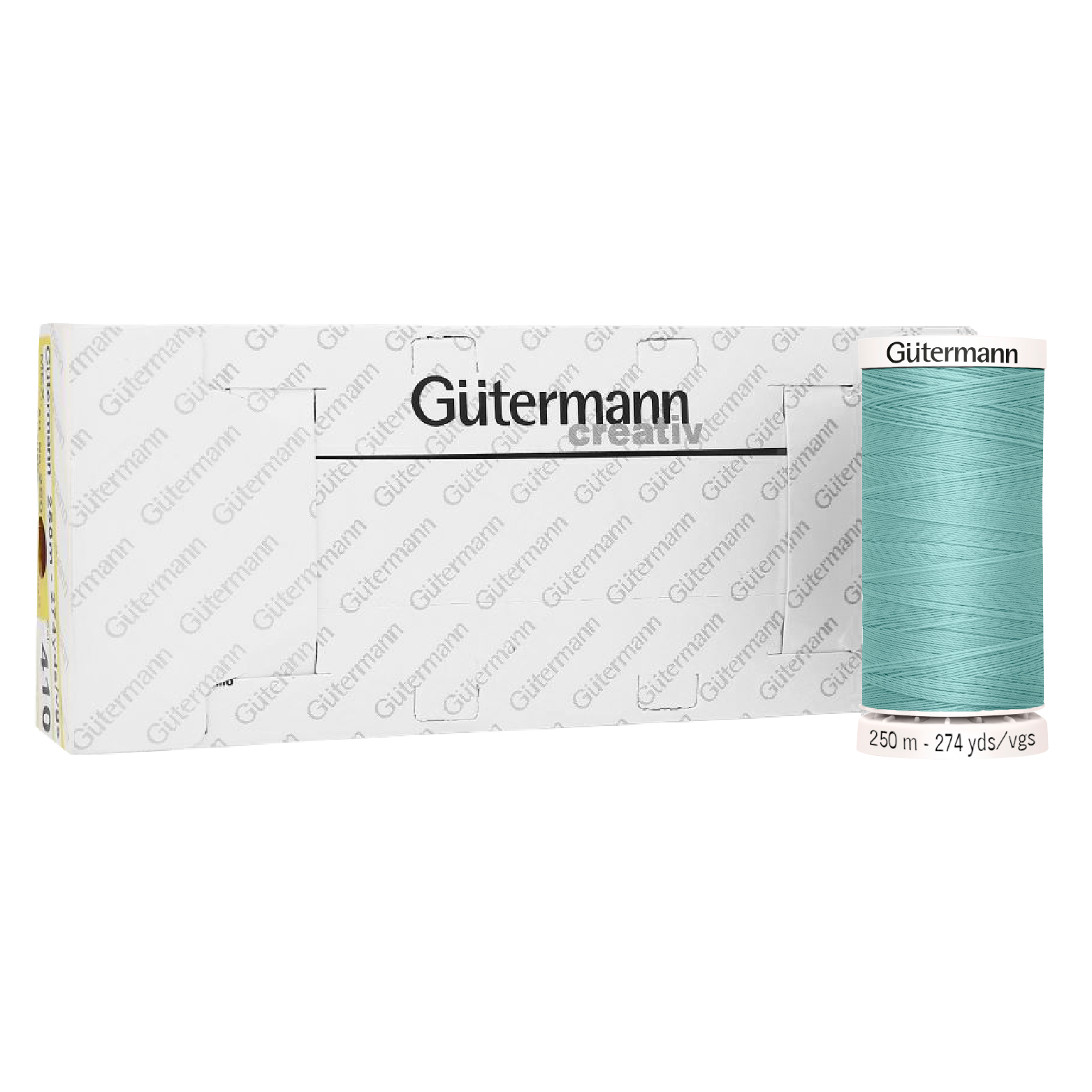 Hilo Gütermann Coselotodo Col. 650 de 250m caja con 5 carretes