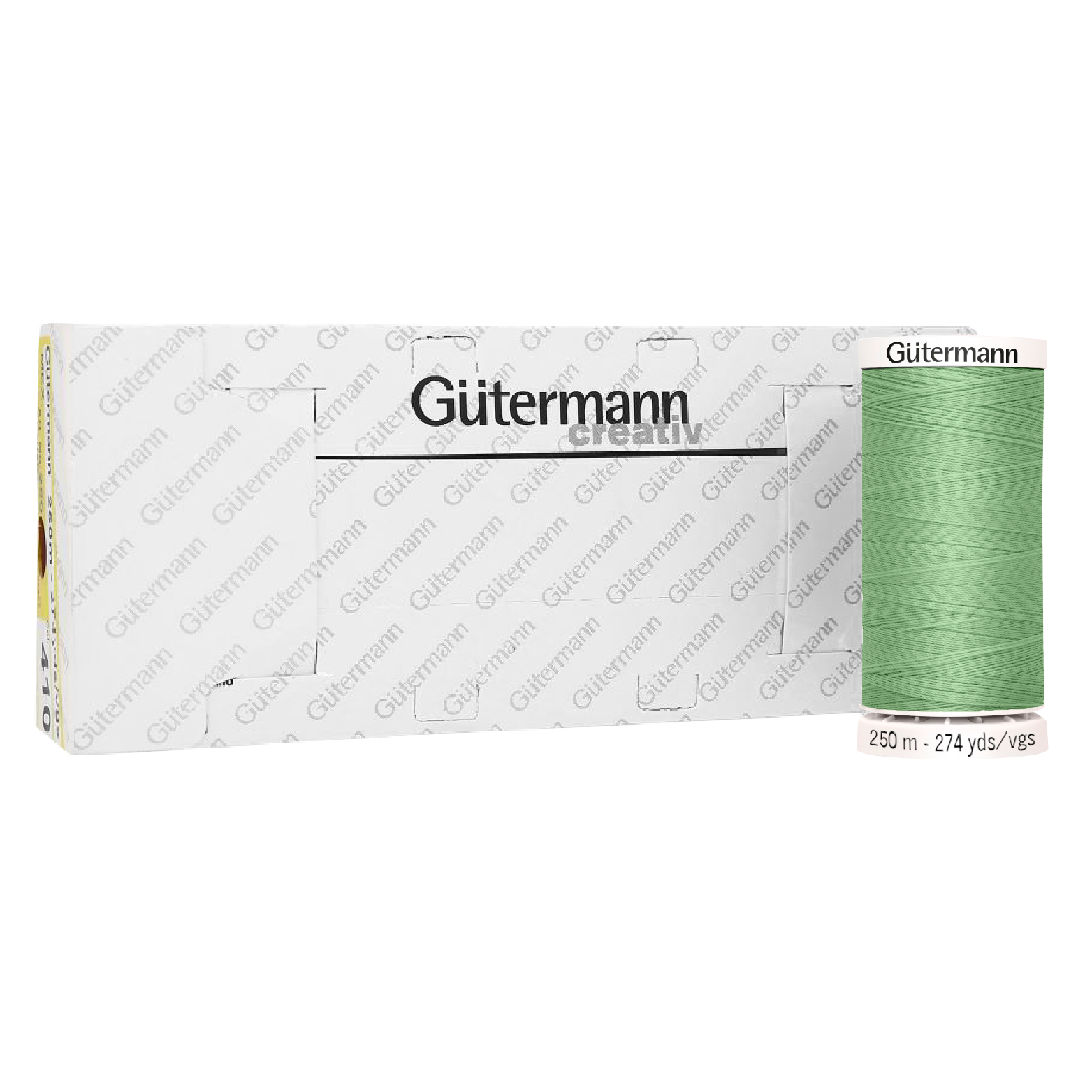 Hilo Gütermann Coselotodo Col. 704 de 250m caja con 5 carretes