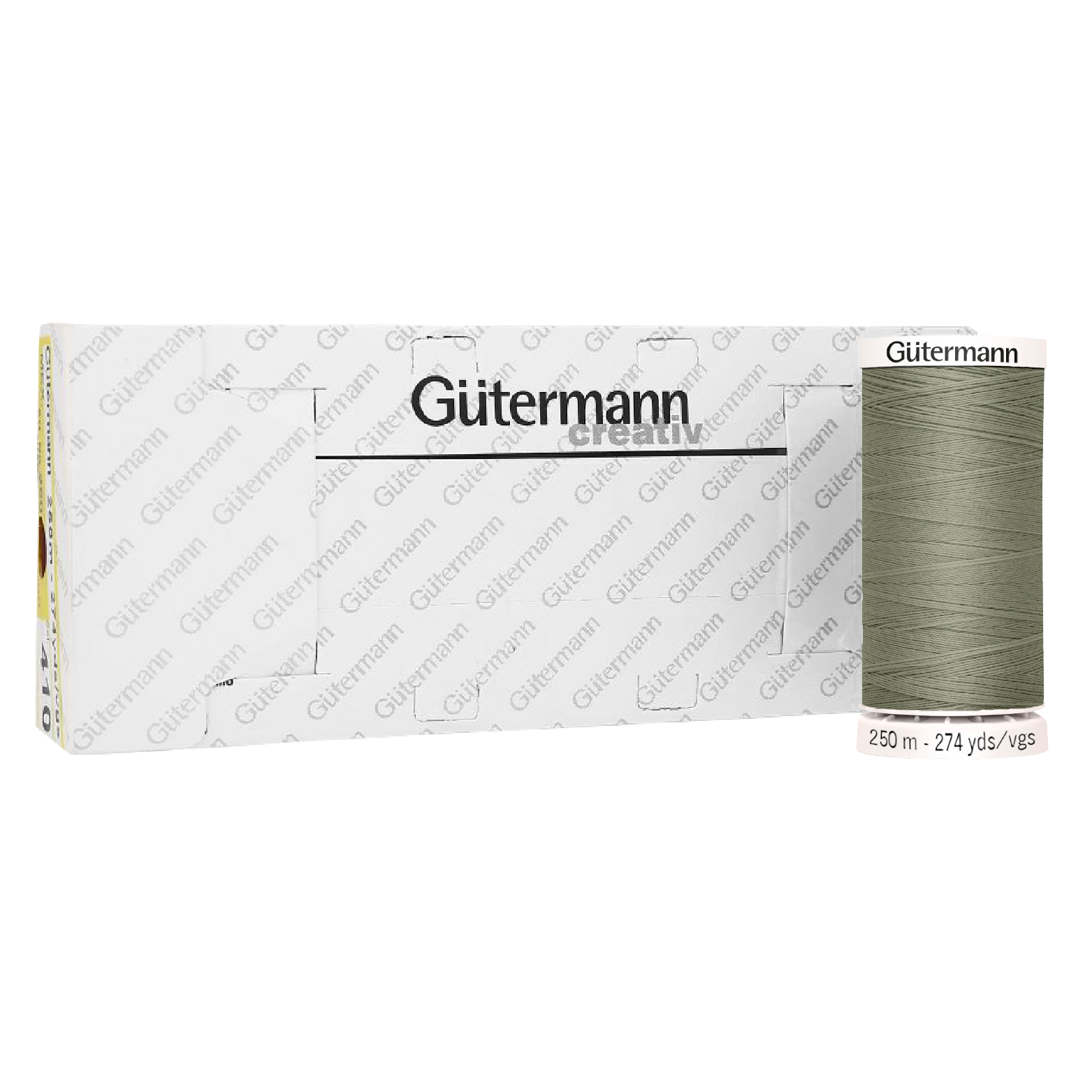 Hilo Gütermann Coselotodo Col. 774 de 250m caja con 5 carretes