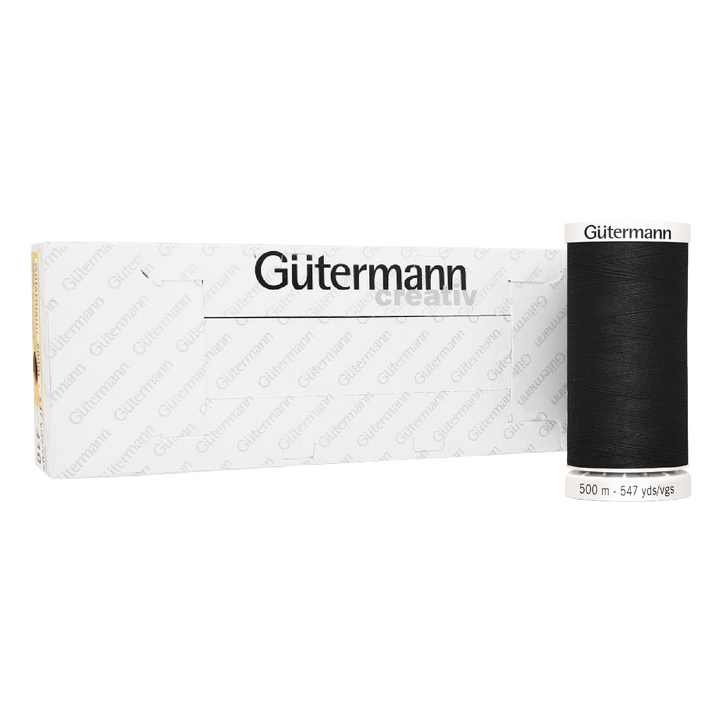 Hilo Gütermann Coselotodo Col. 010 de 500m caja con 5 carretes