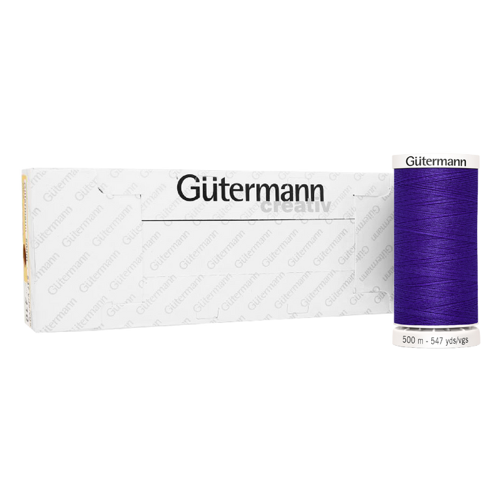 Hilo Gütermann Coselotodo Col. 945 de 500m caja con 5 carretes