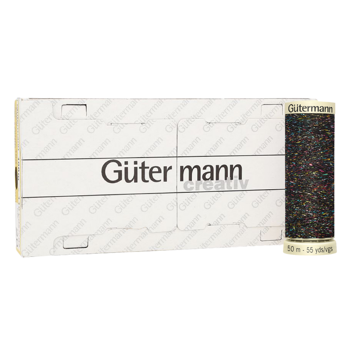 Hilo Gütermann Metalizado Col. 071 de 50m caja con 5 carretes