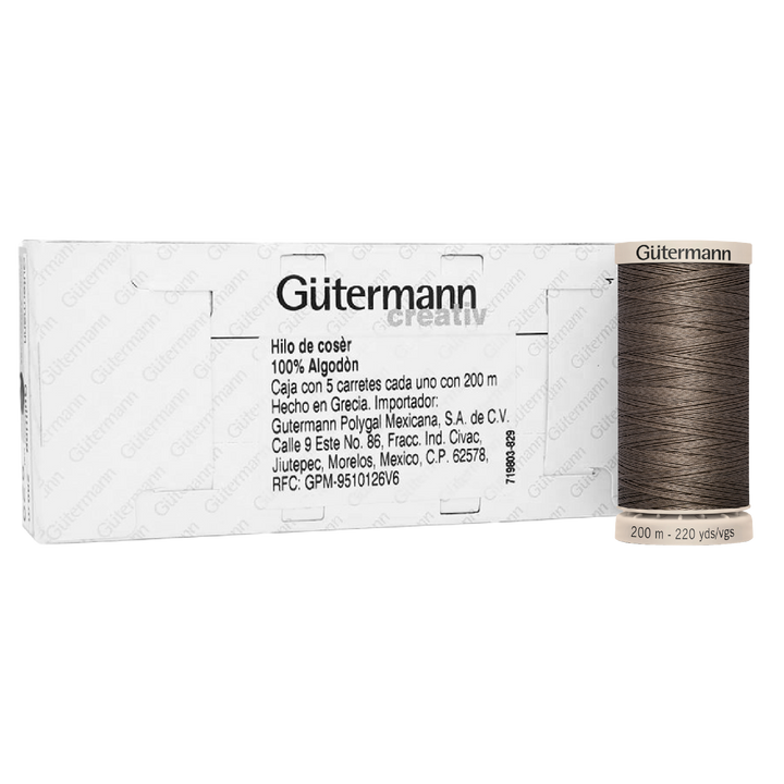 Hilo Gütermann Quilting de 200m caja con 5 carretes – Hilo - Hilos Gütermann  México - Elevate Textiles