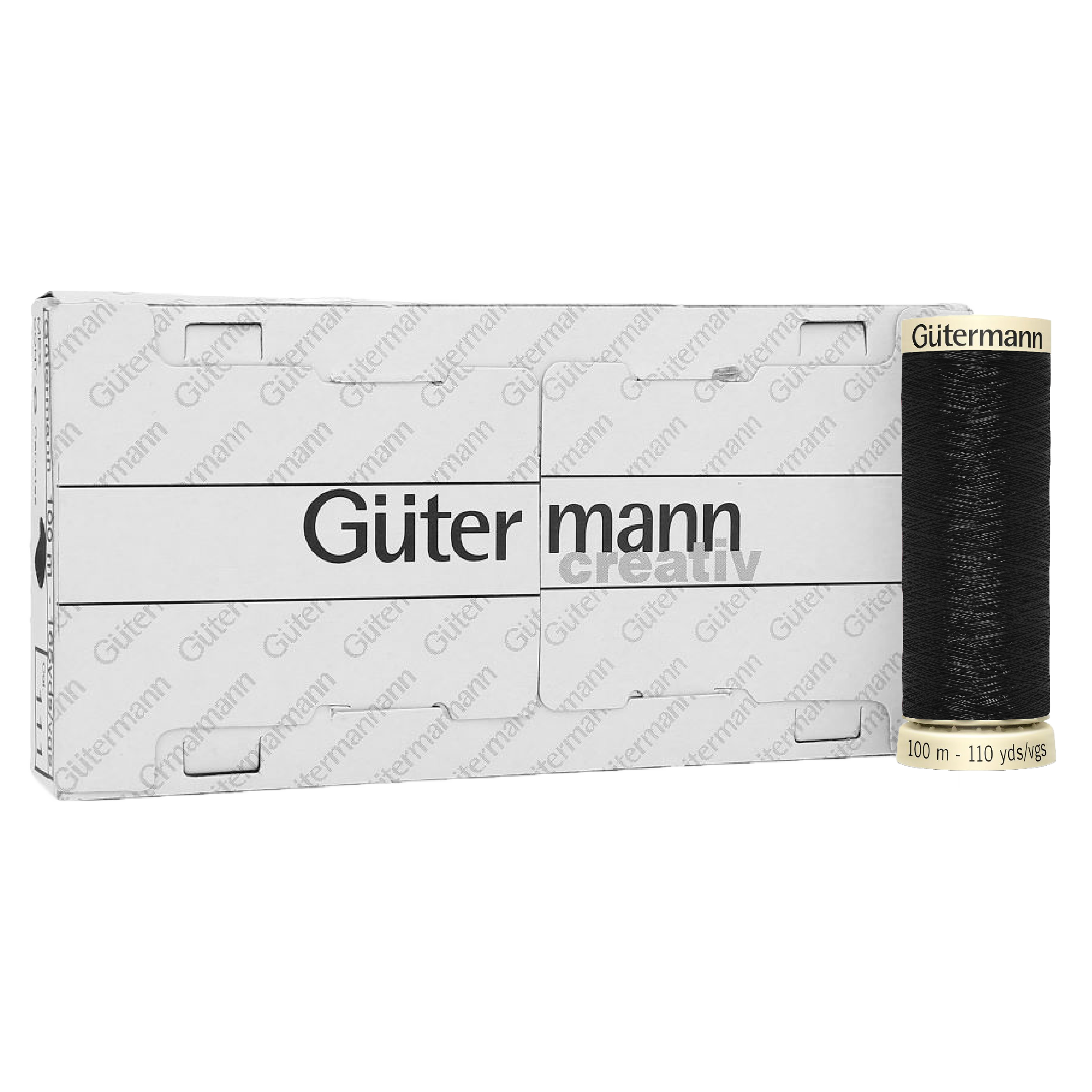 Hilo Gütermann Nylon Col. 000 de 100m caja con 6 carretes