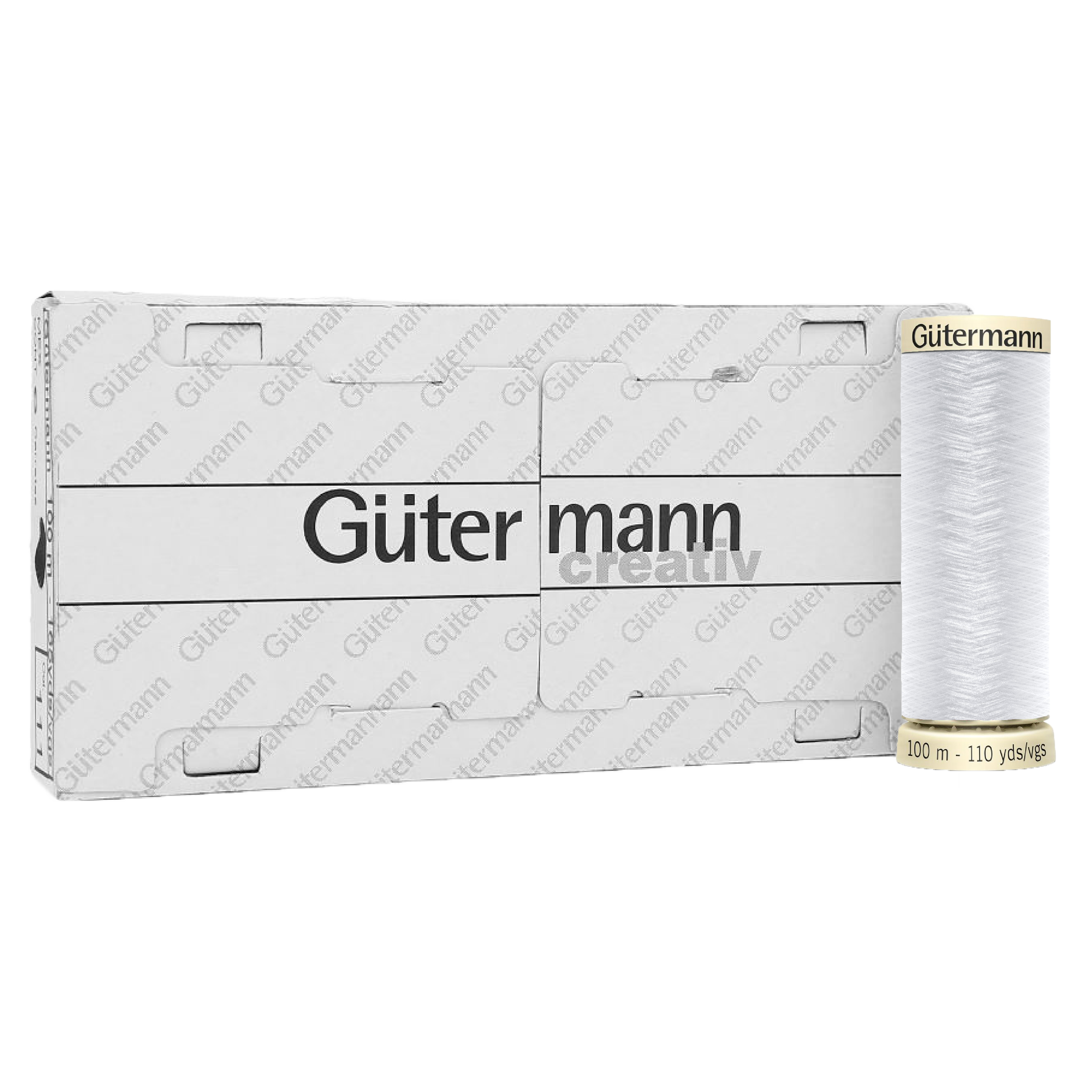 Hilo Gütermann Nylon Col. 111 de 100m caja con 6 carretes