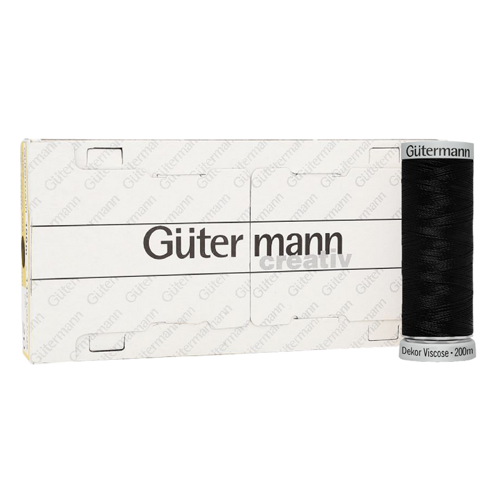 Hilo Gütermann Dekor Viscose de 200m caja con 5 carretes