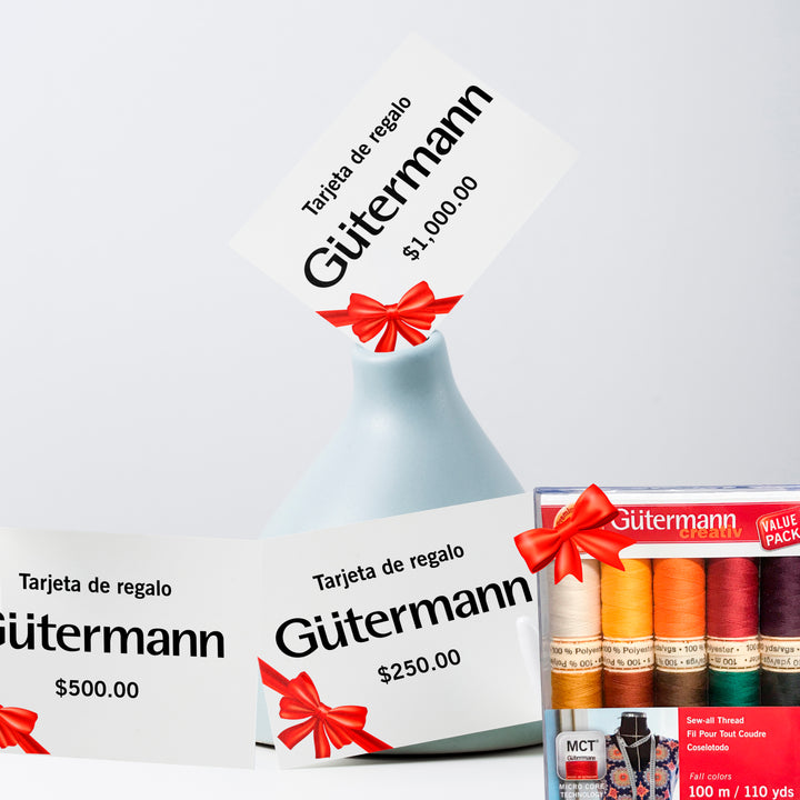 Tarjeta de regalo Electrónica Gütermann